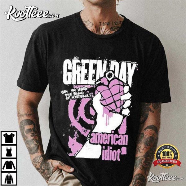 Green Day Can You Hear The Sound Of Hysteria T-Shirt