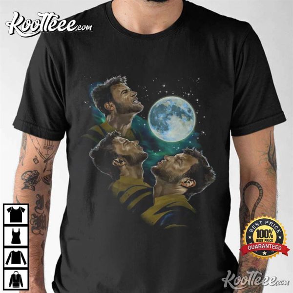 Three Wolverine Moon T-Shirt