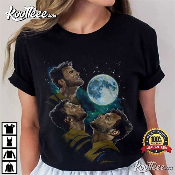 Three Wolverine Moon T-Shirt