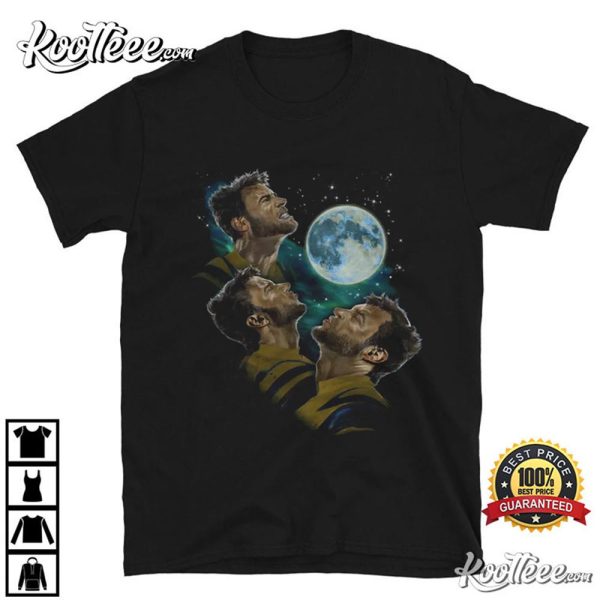 Three Wolverine Moon T-Shirt