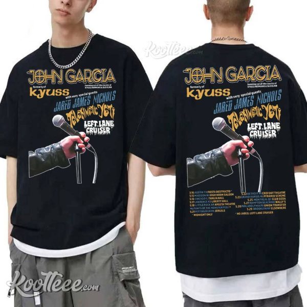 John Garcia Kyuss Tour 2024 T-Shirt