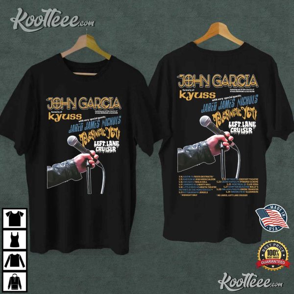 John Garcia Kyuss Tour 2024 T-Shirt