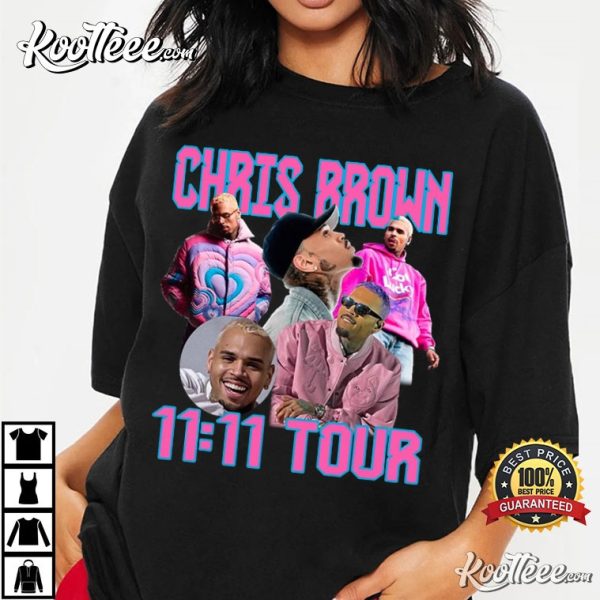 Chris Brown 11 11 Tour Merch T-Shirt