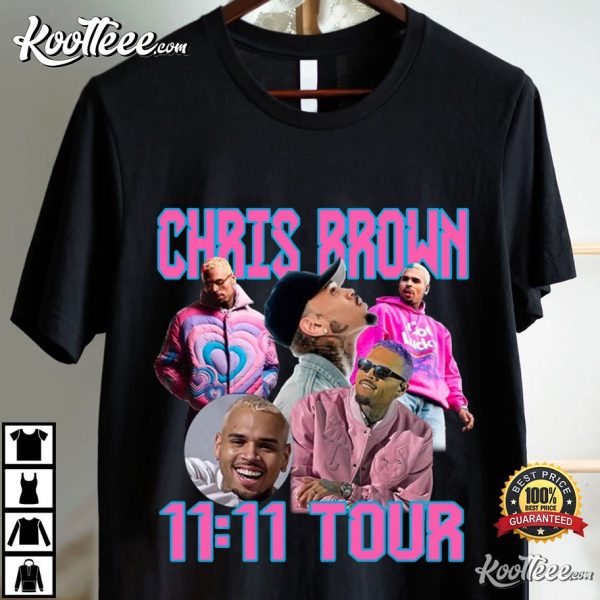 Chris Brown 11 11 Tour Merch T-Shirt