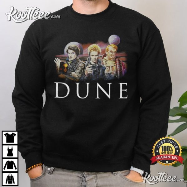 Dune 1984 Frank Herbert 80s Movie T-Shirt