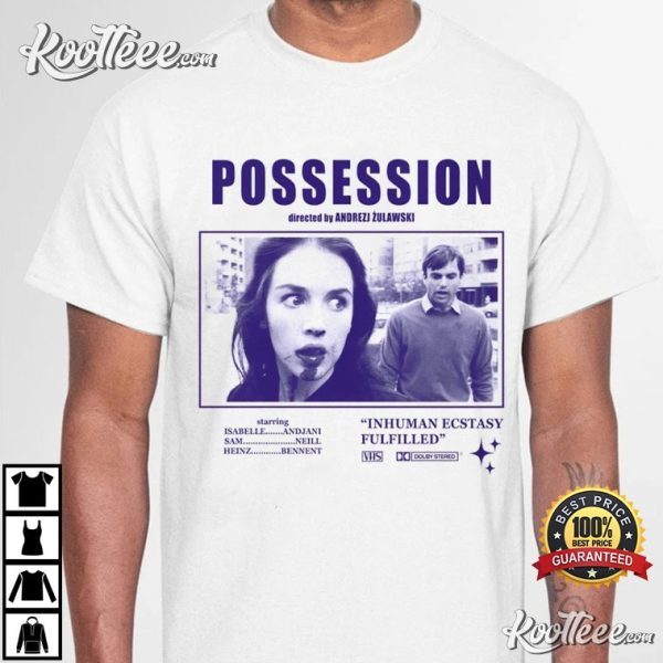 Possession 1981 Andrzej Żuławski 80s Horror Movie T-Shirt