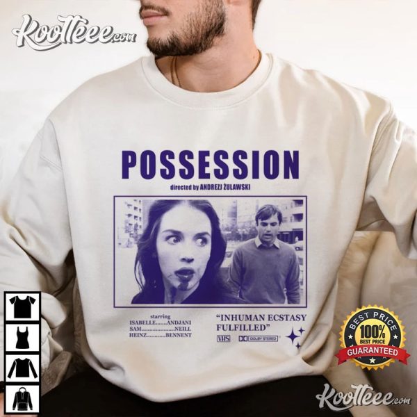 Possession 1981 Andrzej Żuławski 80s Horror Movie T-Shirt