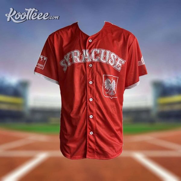 Syracuse Mets Polish Night 2024 Baseball Jersey