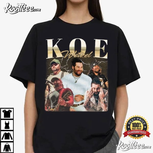 Koe Wetzel Vintage Country Music T-Shirt