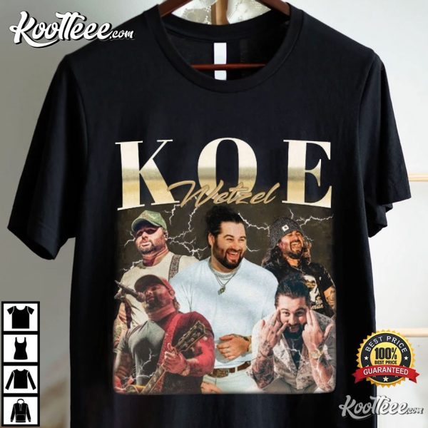 Koe Wetzel Vintage Country Music T-Shirt