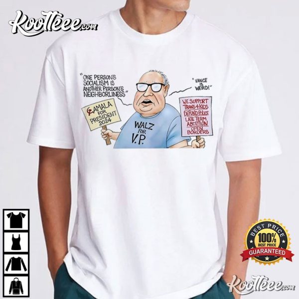 Tim Walz One Person’s Socialism Is Another Person’s Neighborliness T-Shirt