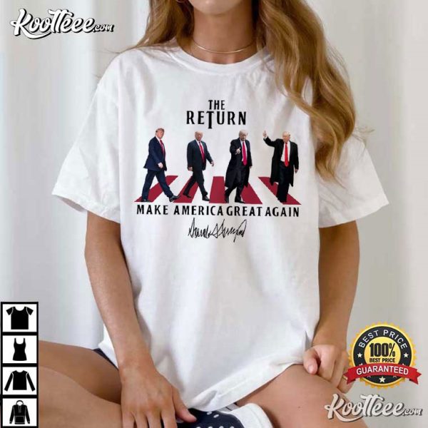 Trump 2024 Abbey Road Make America Great Again T-Shirt