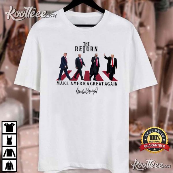 Trump 2024 Abbey Road Make America Great Again T-Shirt