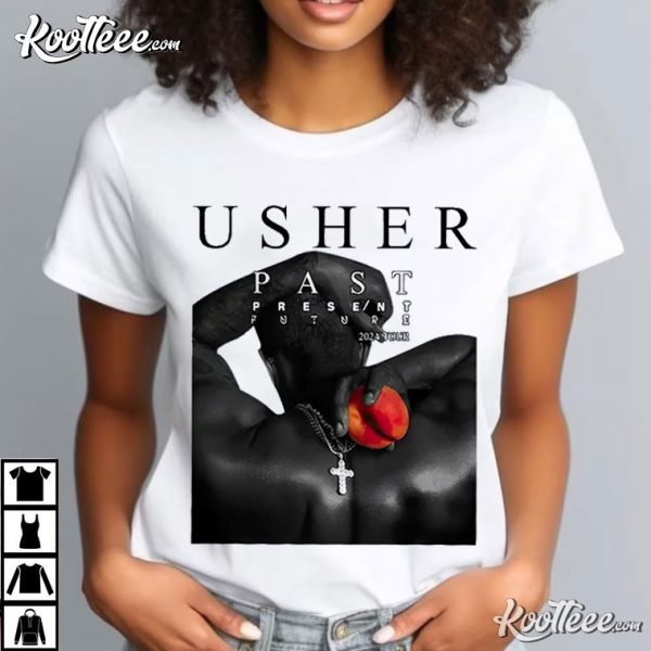 Usher Past Present Future 2024 Tour T-Shirt