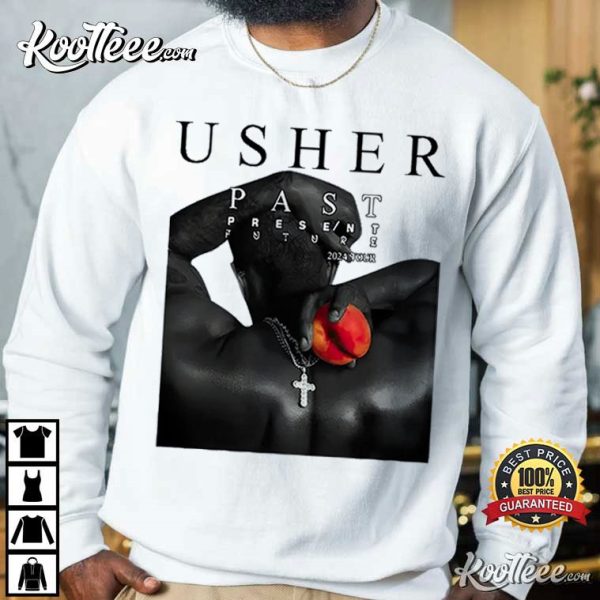 Usher Past Present Future 2024 Tour T-Shirt