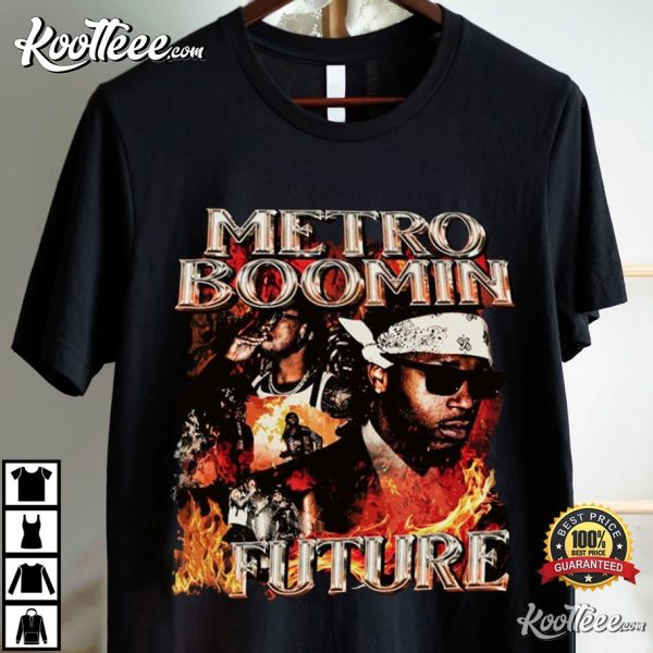 Metro Boomin Future Vintage 90s Rapper T-Shirt