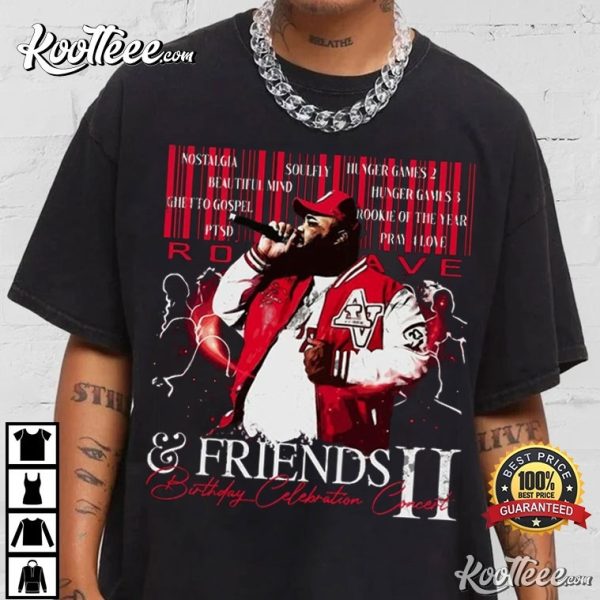 Retro Rod Wave And Friends Birthday Bash 2 T-Shirt