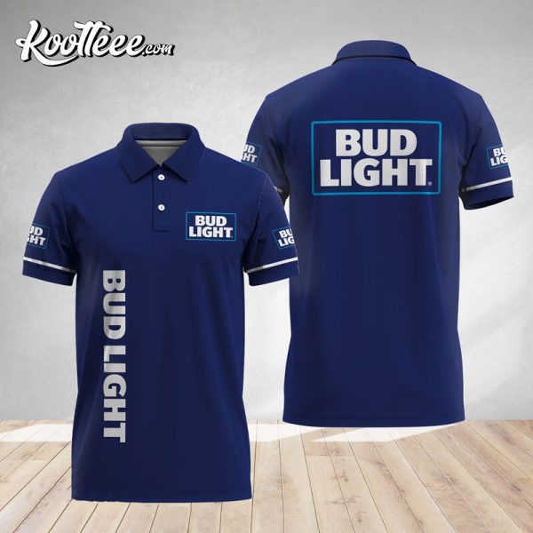 Bud Light Beer Polo Shirt