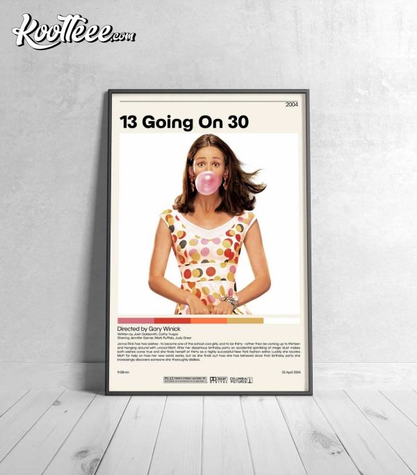 13 Going On 30 Gary Winick Movie Poster