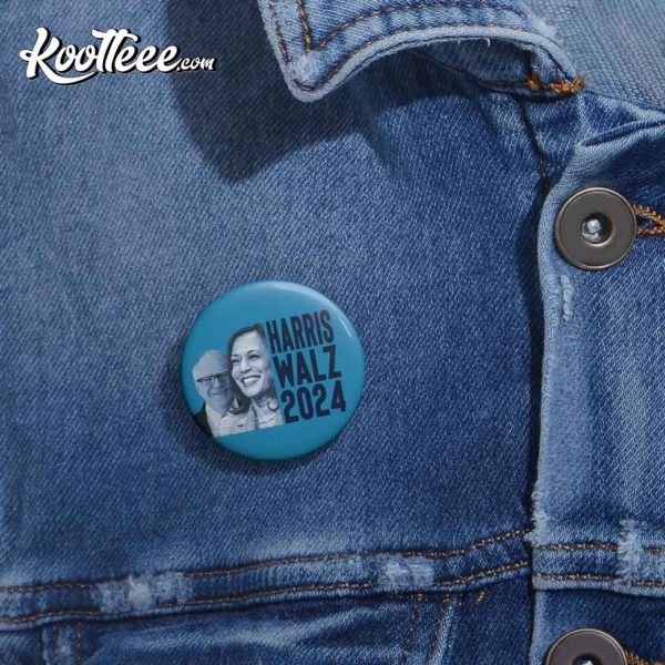 Harris Walz 2024 Kamala Harris Vote Pin Button