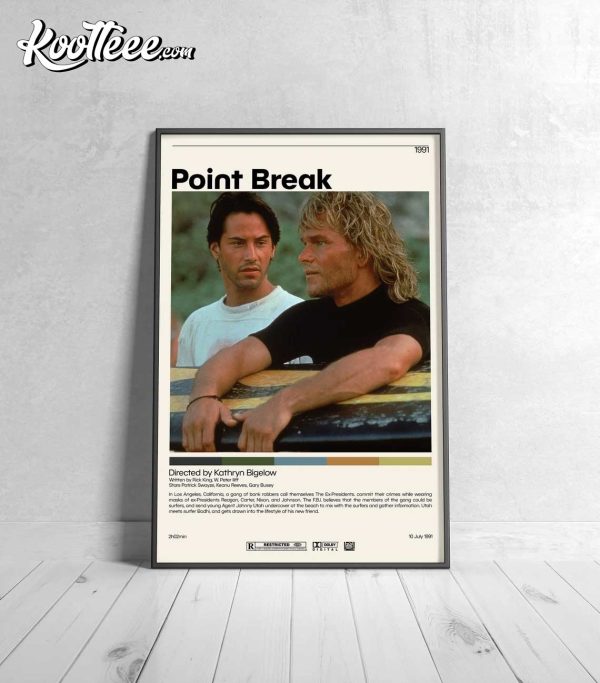 Point Break Kathryn Bigelow Movie Poster