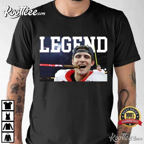 Stetson Bennett Legend Georgia Bulldogs T-Shirt