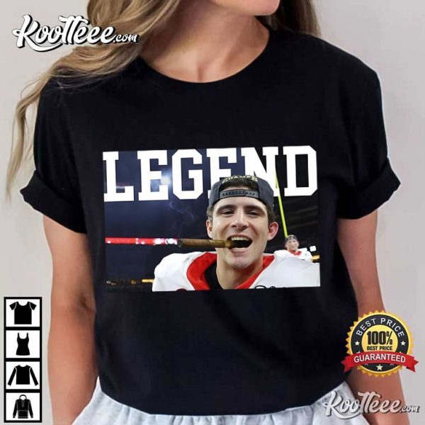 Stetson Bennett Legend Georgia Bulldogs T-Shirt