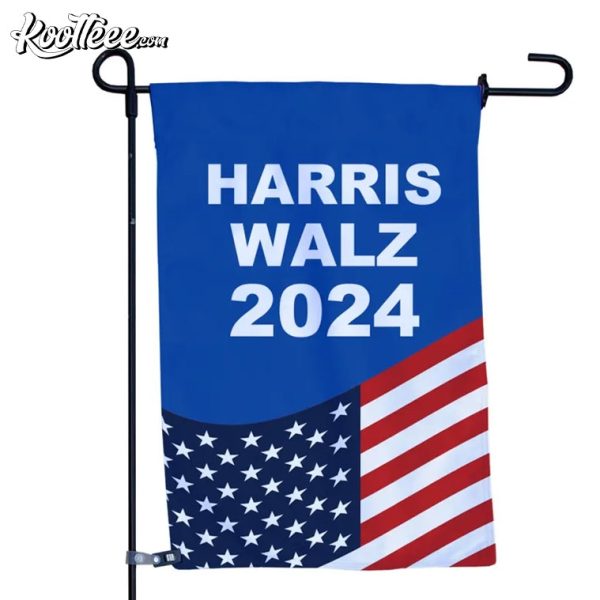 Harris Walz 2024 US Election Flag