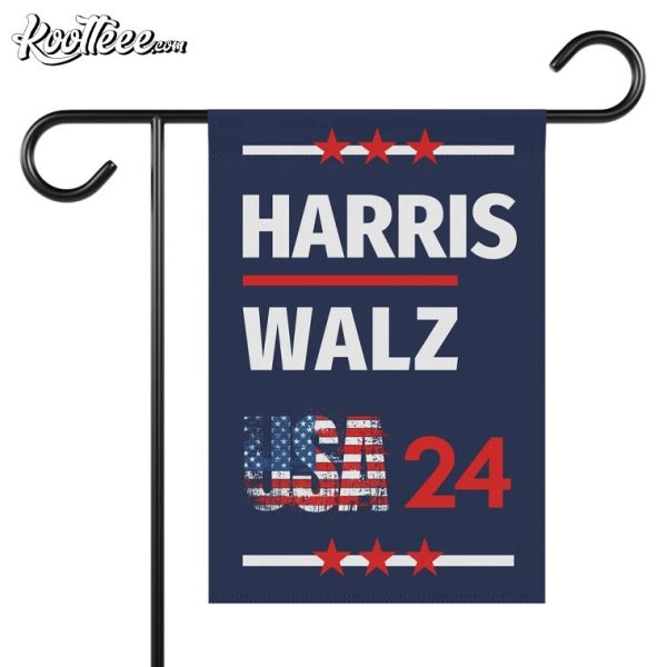 Harris Walz 2024 USA Democratic Presidential Election Flag