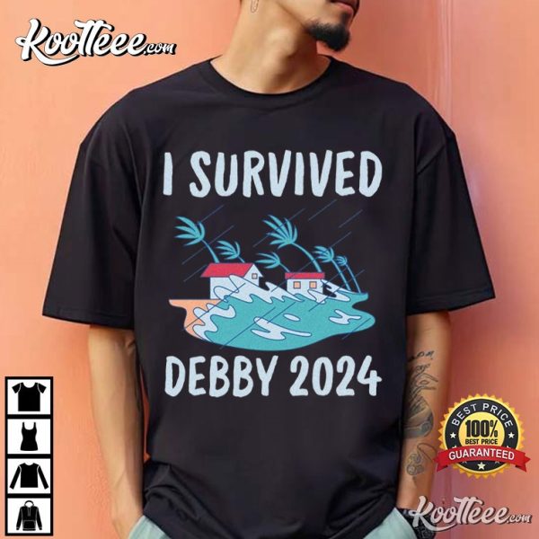 I Survived Hurricane Debby 2024 T-Shirt