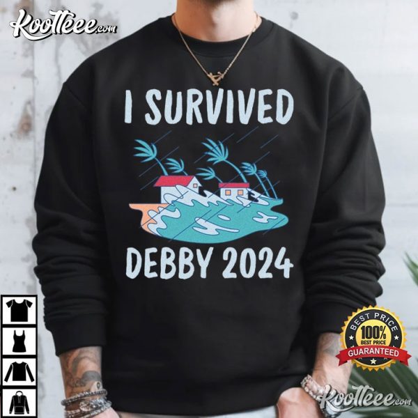 I Survived Hurricane Debby 2024 T-Shirt