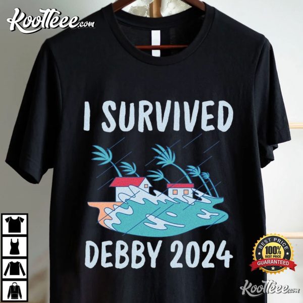 I Survived Hurricane Debby 2024 T-Shirt