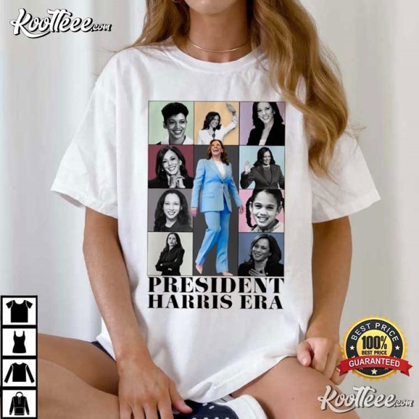 President Kamala Harris Era Election T-Shirt