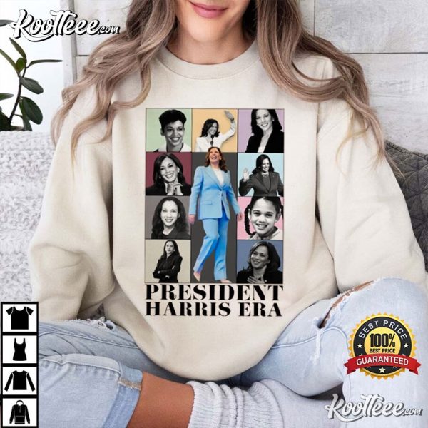 President Kamala Harris Era Election T-Shirt