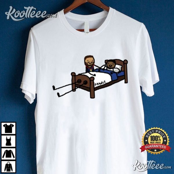 Stephen Curry Says Night Night To France T-Shirt