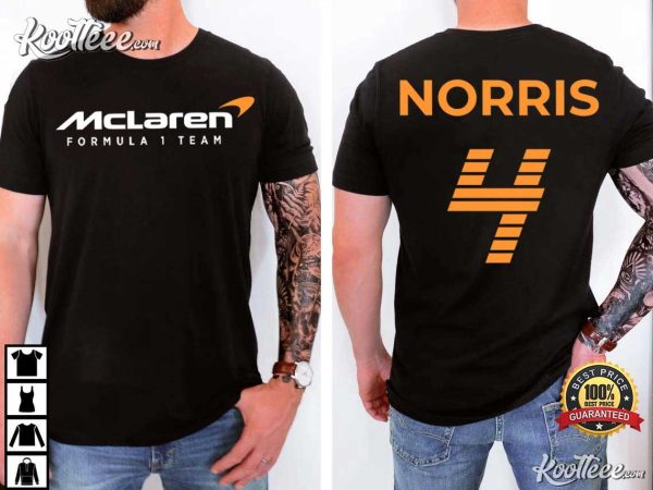 Lando Norris Formula F1 McLaren T-Shirt