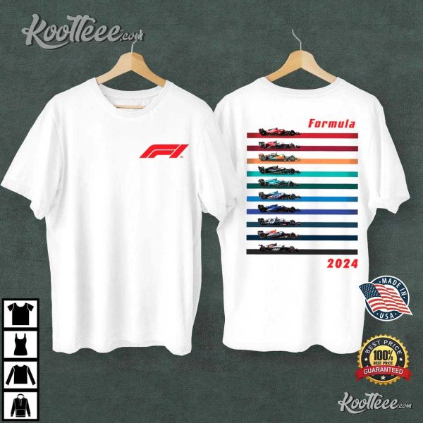 F1 Racing Formula 2024 Fan Gift T-Shirt