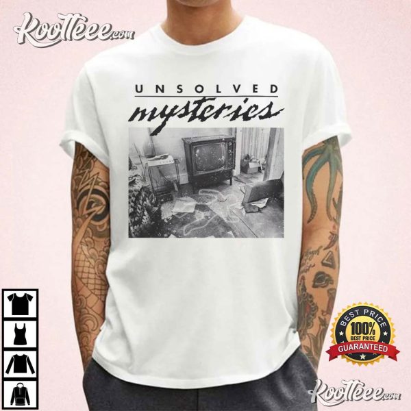 Unsolved Mysteries True Crime T-Shirt