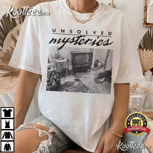 Unsolved Mysteries True Crime T-Shirt