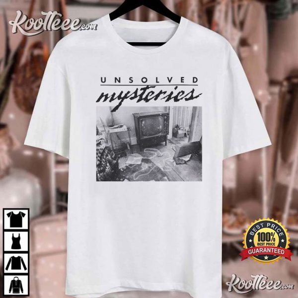 Unsolved Mysteries True Crime T-Shirt