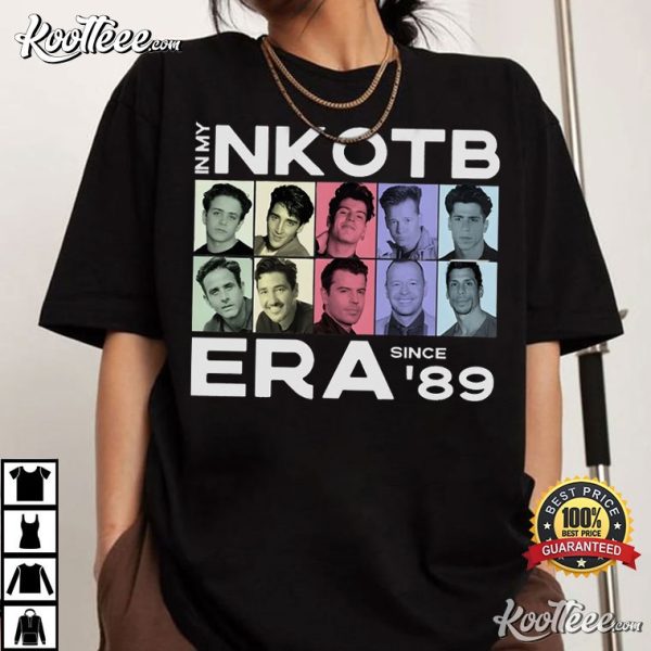 In My NKOTB Era Since ’89 New Kids On The Block T-Shirt