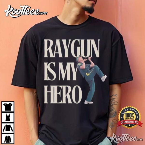 Raygun Is My Hero Breakdancer Olympics T-Shirt