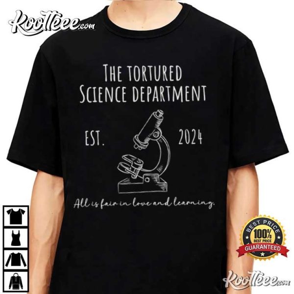 Science Teacher Science Department Swiftie Gift T-Shirt