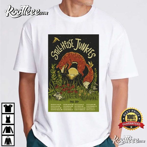 Stillhouse Junkies Fall Tour 2024 Poster T-Shirt