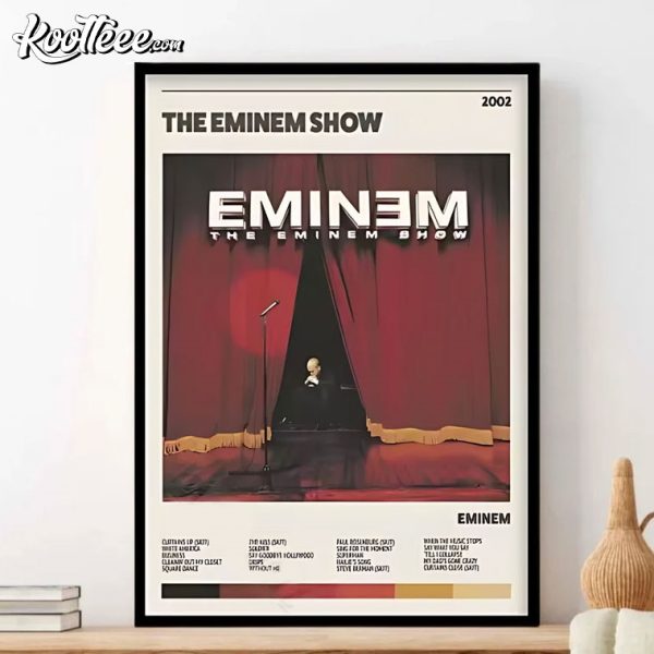 The Eminem Show 2002 Album Cover Music Poster