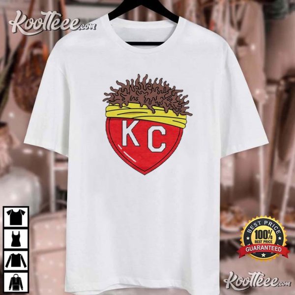 Franchise KC Heart Kansas City Chiefs T-Shirt