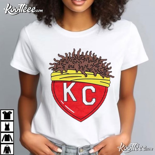 Franchise KC Heart Kansas City Chiefs T-Shirt