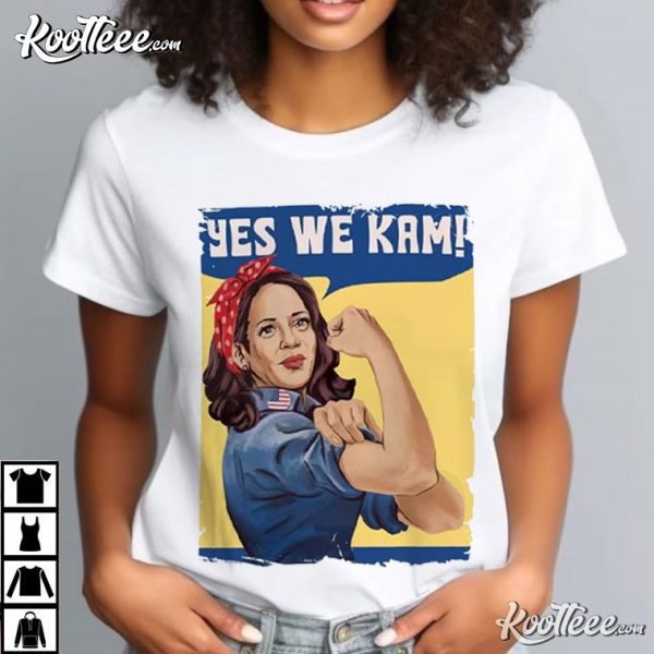 Yes We Kam Kamala Harris Madam President T-Shirt