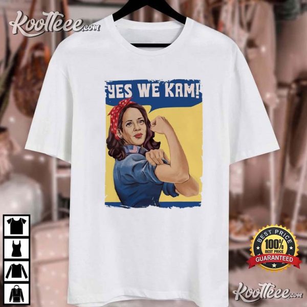 Yes We Kam Kamala Harris Madam President T-Shirt