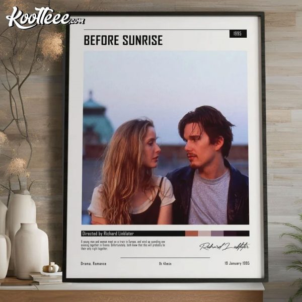 Before Sunrise Movie Gift Poster